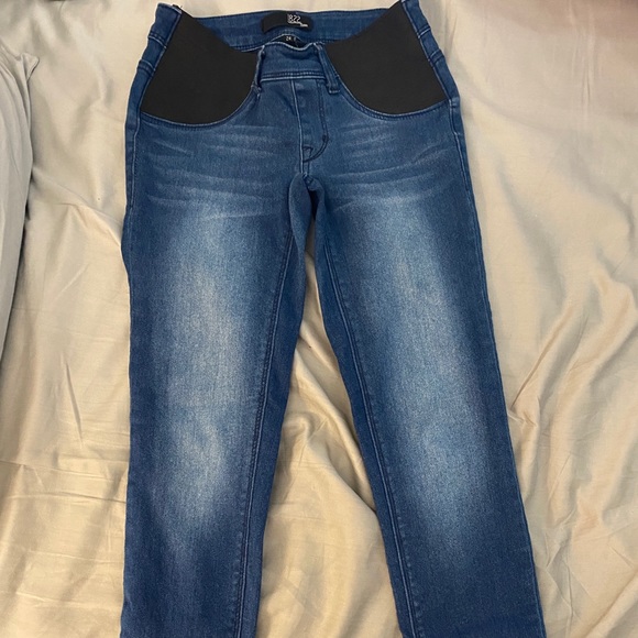 1822 Maternity Skinny Jean w/Side Panel, sz24 - Picture 1 of 5